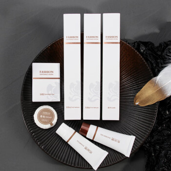 白色款酒店民宿一次性清洁用品洗漱七件套2套装	