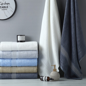 五星级酒店大浴巾竹纤维成人吸水男女高档浴巾裹身洗澡大毛巾白色	